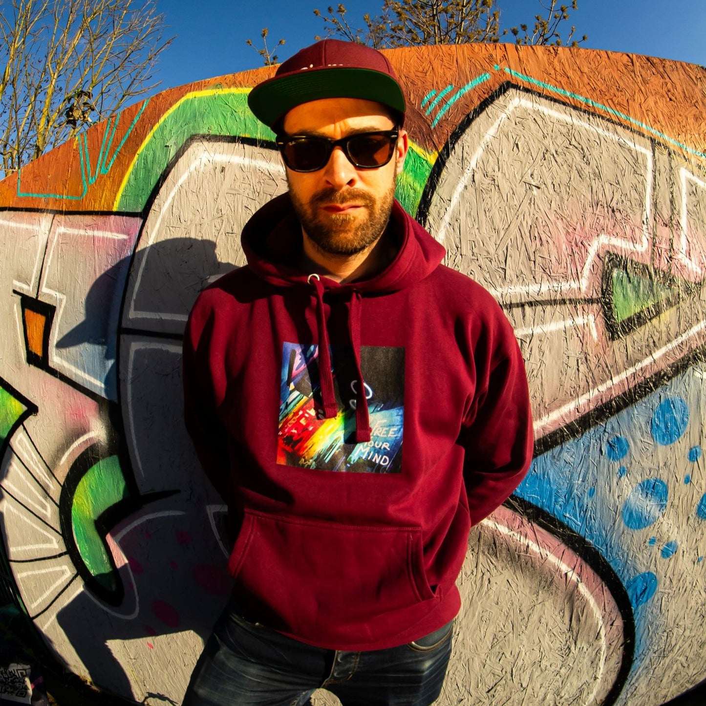 Unisex Hoodie "FREE YOUR MIND" Albumcover
