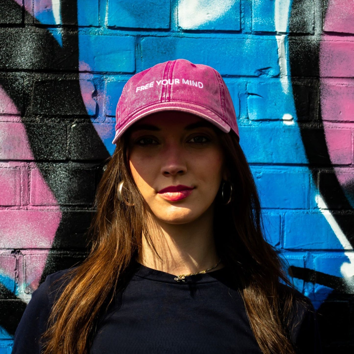 Vintage Cotton Twill Cap "FREE YOUR MIND"