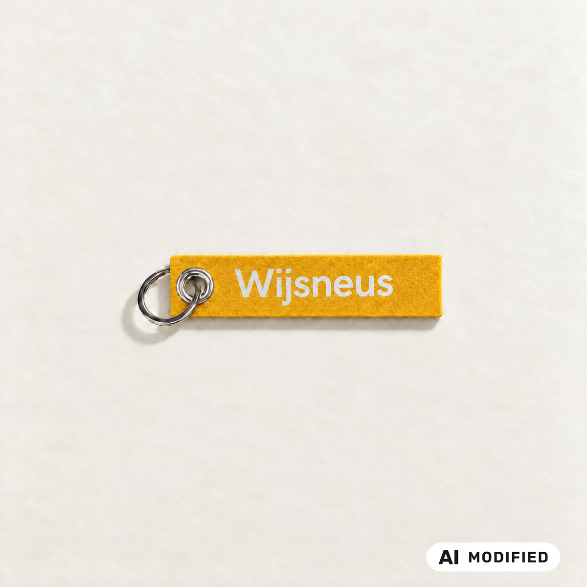 Nickname Felt Keychain