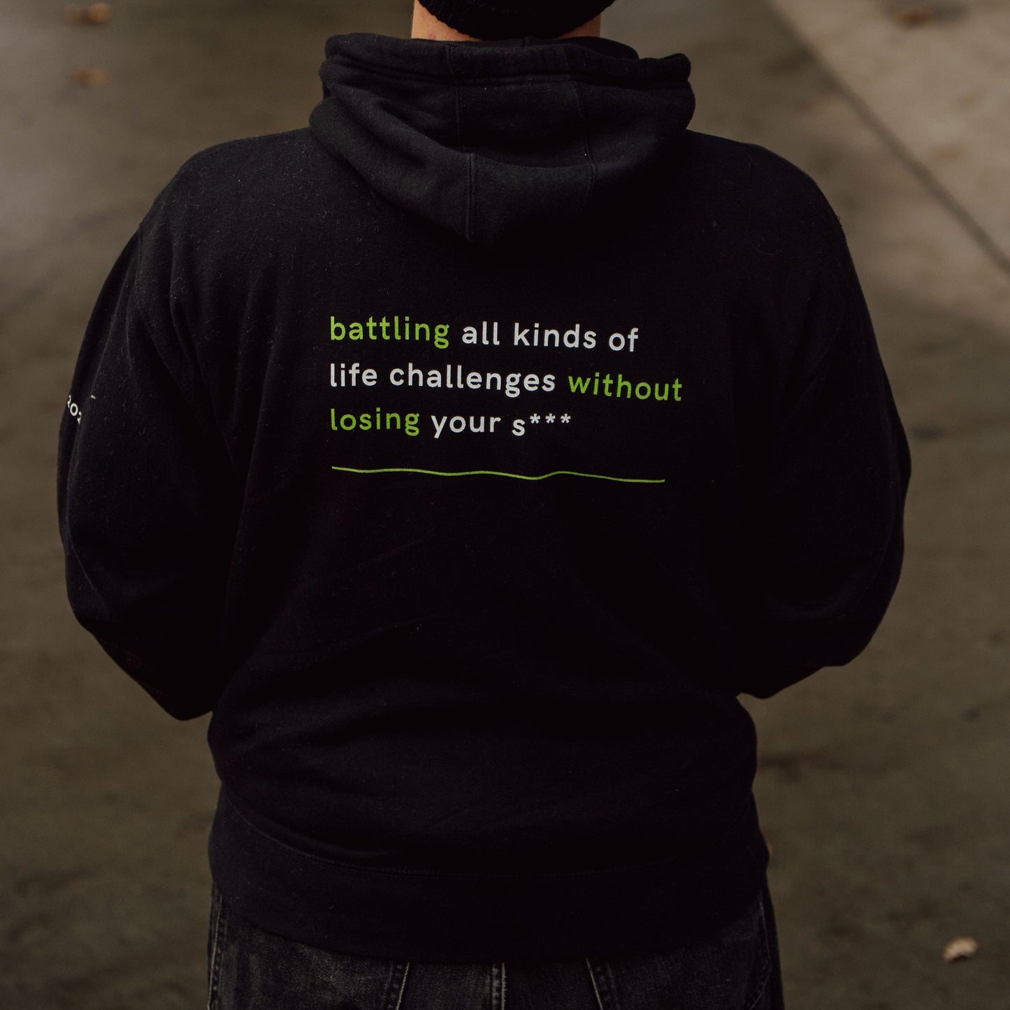 Premium Unisex Hoodie "Krijger"