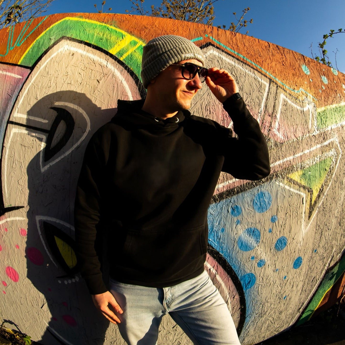 Fisherman beanie "FREE YOUR MIND"
