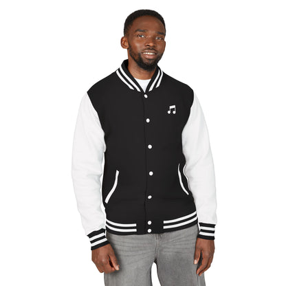 Unisex Heavyweight Letterman Jacket Musicnote
