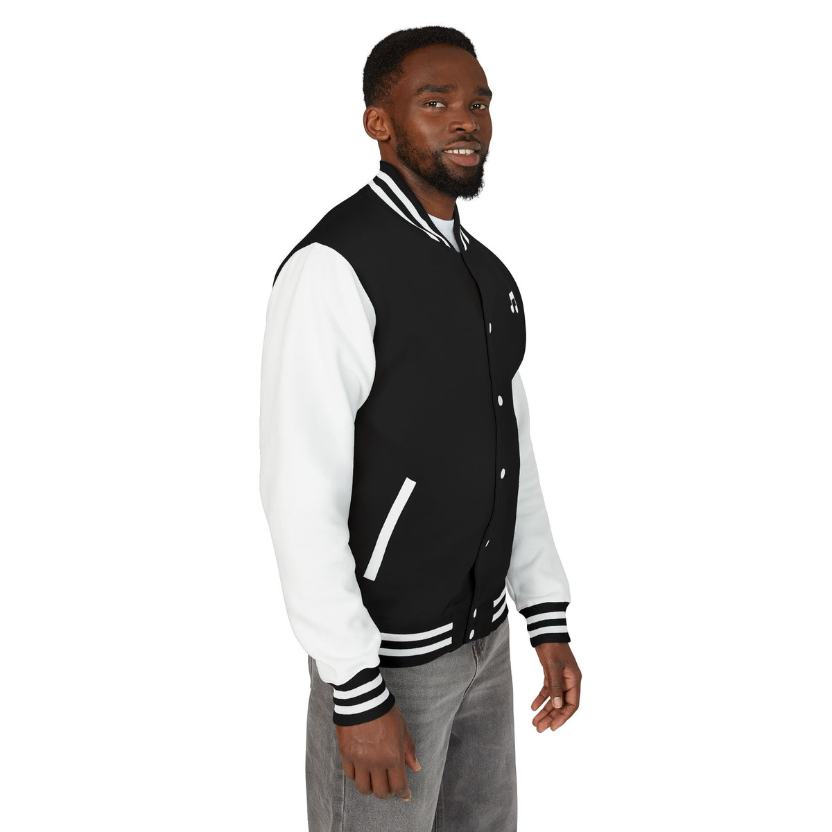 Unisex Heavyweight Letterman Jacket Musicnote