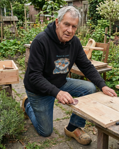 Unisex Hoodie "Built to last"