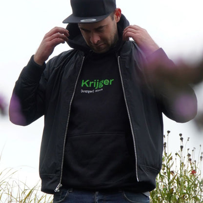 Premium Unisex Hoodie "Krijger"