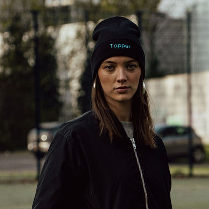 Embroidered Beanie "Topper"