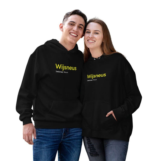 Premium Unisex Hoodie "Wijsneus"