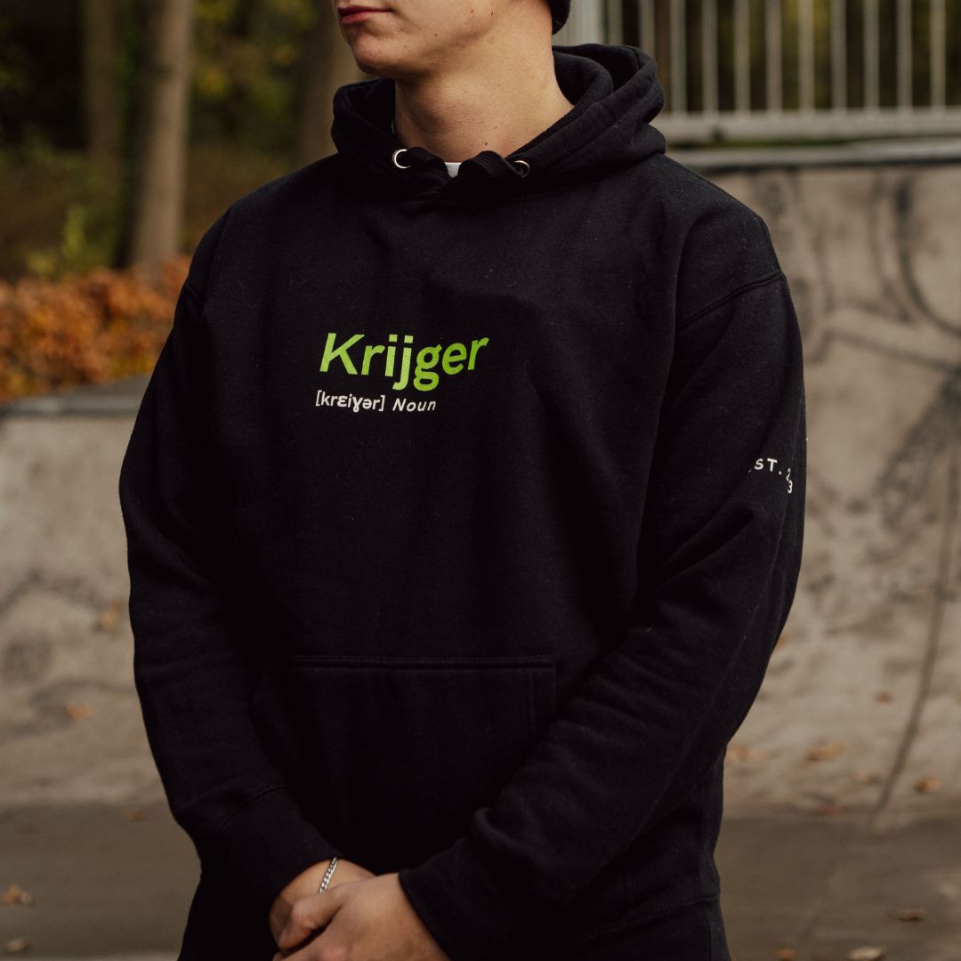 Premium Unisex Hoodie "Krijger"