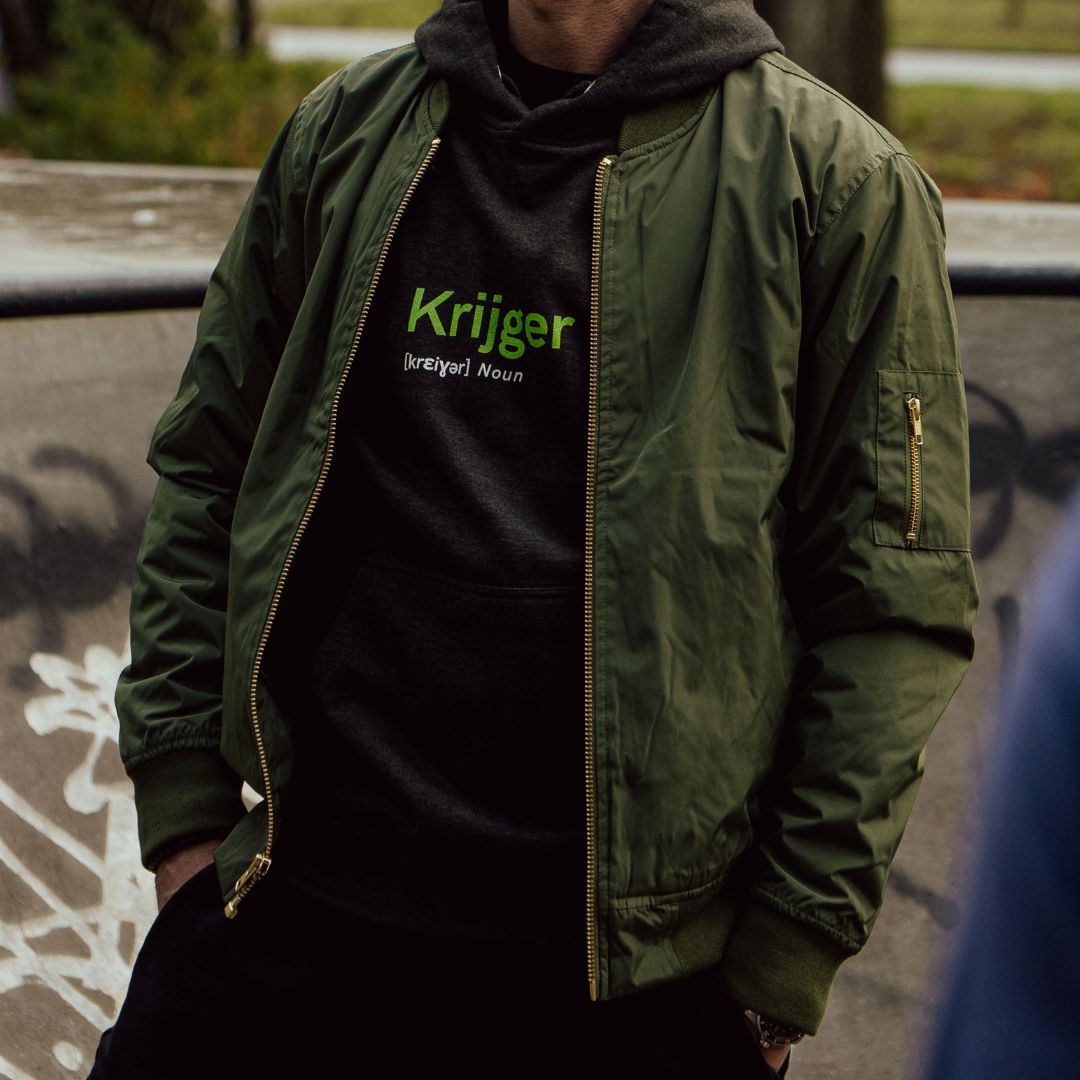 Premium Unisex Hoodie "Krijger"