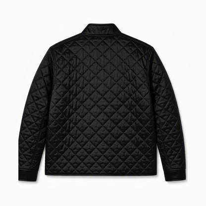 Quilted Full‑Zip Jacket — Crown