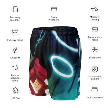 Unisex mesh shorts "FREE YOUR MIND" Albumcover
