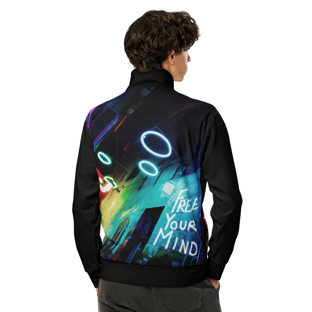 Unisex track jacket "Free your Mind"