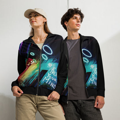 Unisex track jacket "Free your Mind"