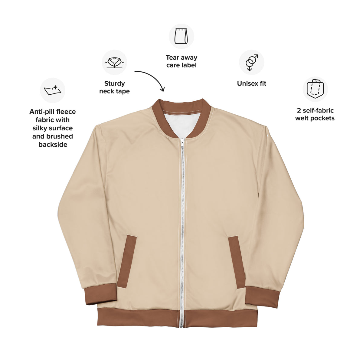 Unisex Bomber Jacket "Age to Perfection"