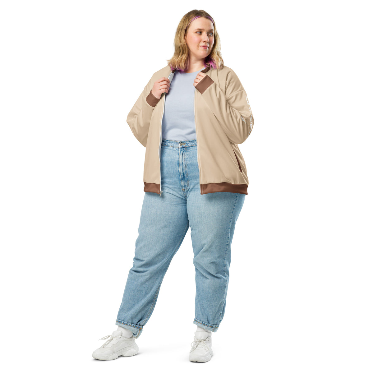 Unisex Bomber Jacket "Age to Perfection"