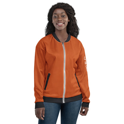 Unisex Bomber Jacket "Built to last"