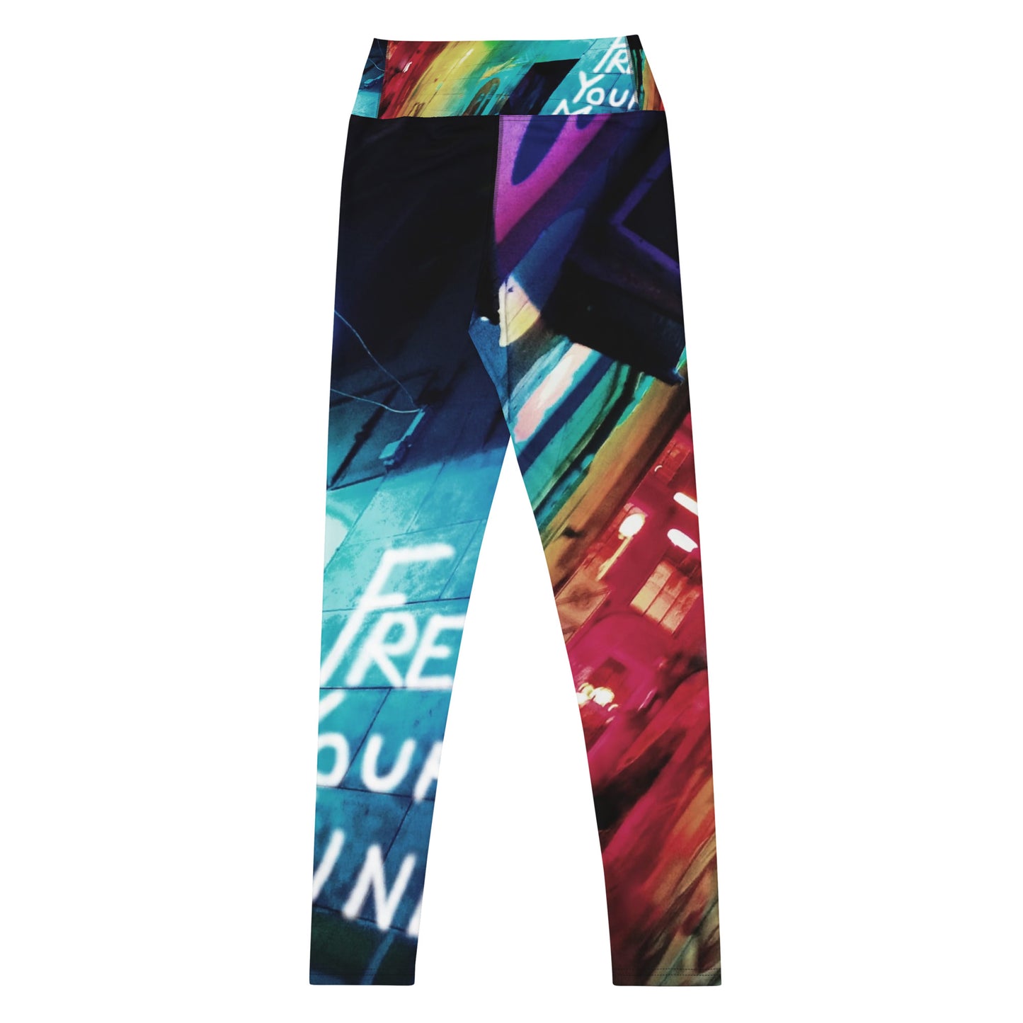 Yoga Leggings "FREE YOUR MIND" Albumcover