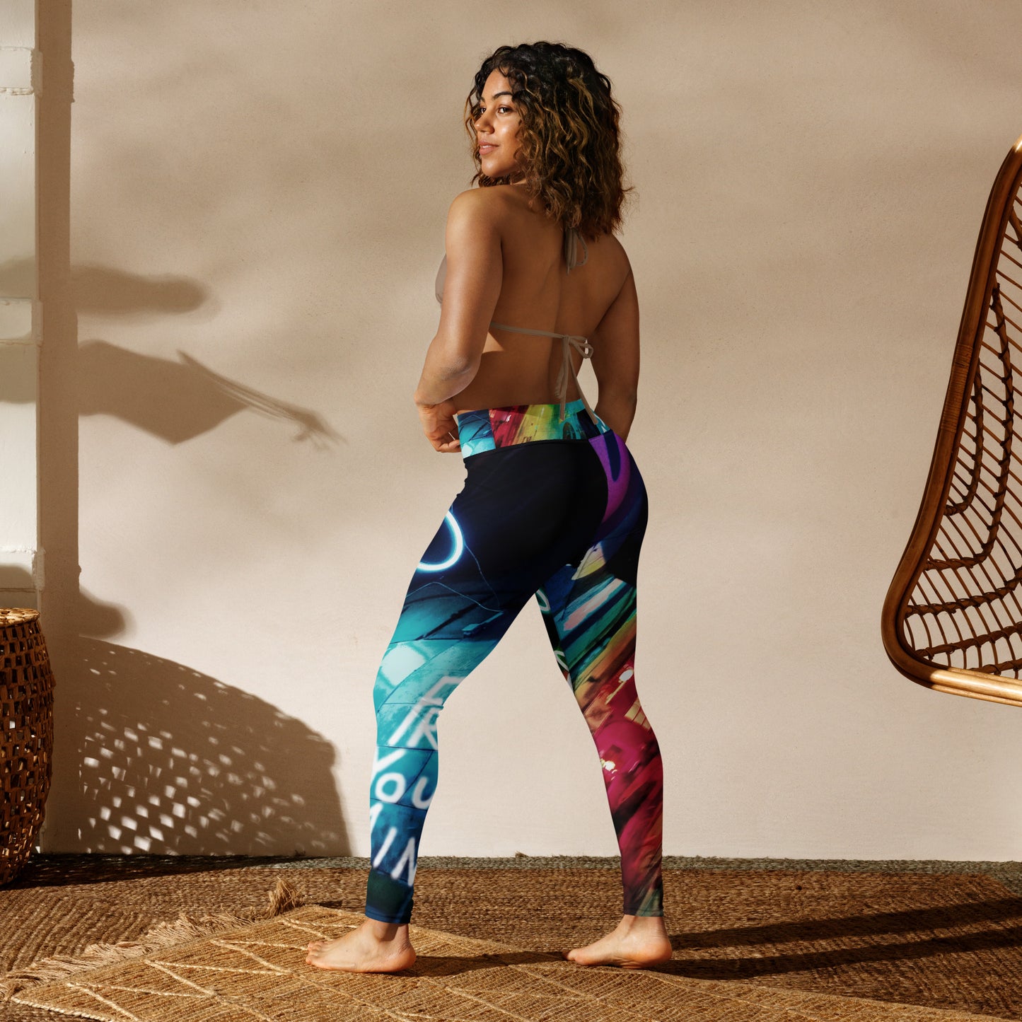 Yoga Leggings "FREE YOUR MIND" Albumcover