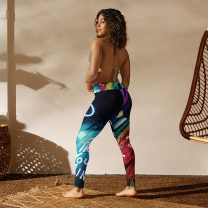 Yoga Leggings "FREE YOUR MIND" Albumcover