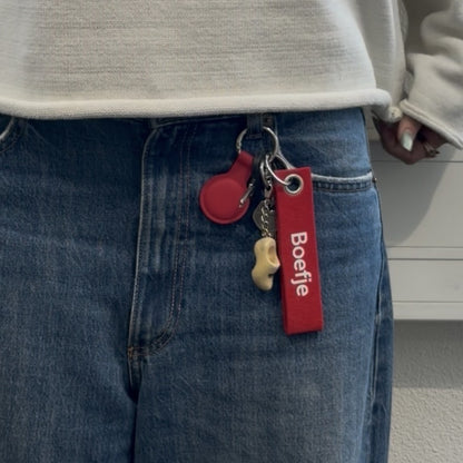 Nickname Felt Keychain