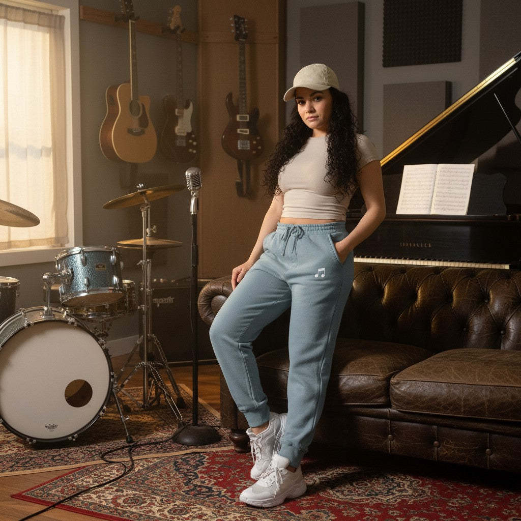 Unisex pigment-dyed sweatpants Musicnote