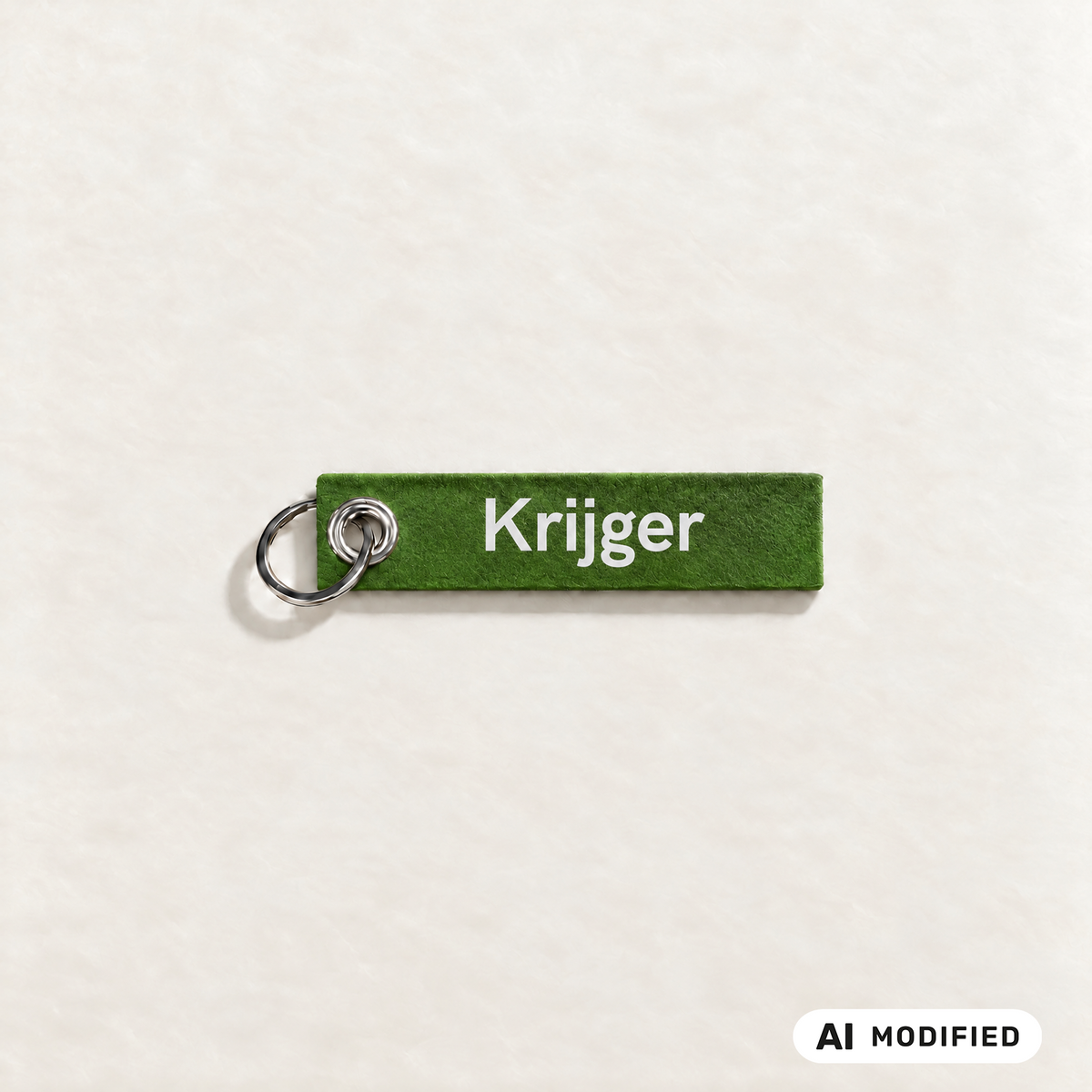 Nickname Felt Keychain