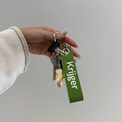 Nickname Felt Keychain