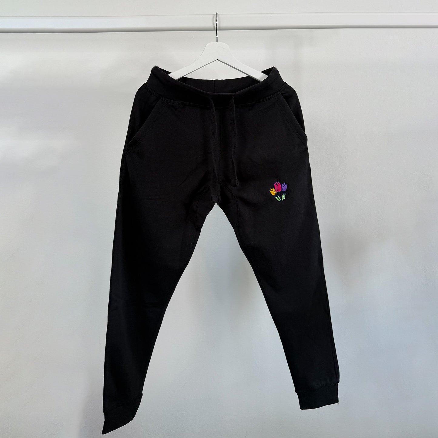 Unisex fleece sweatpants "Tulips" SALE