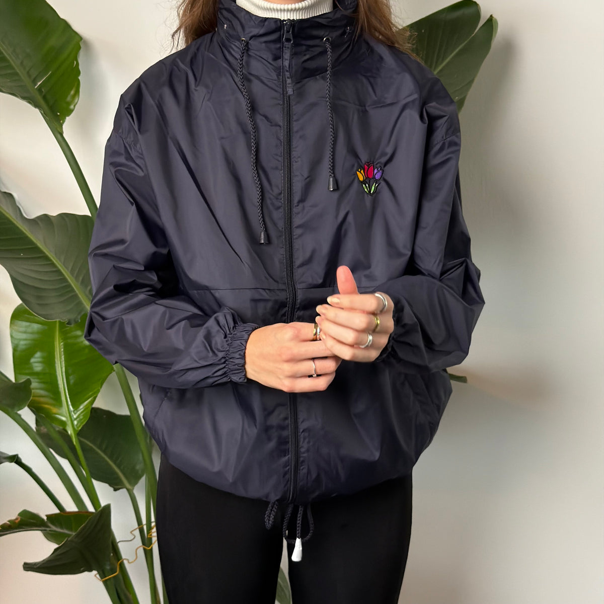 Unisex windbreaker Tulips SALE